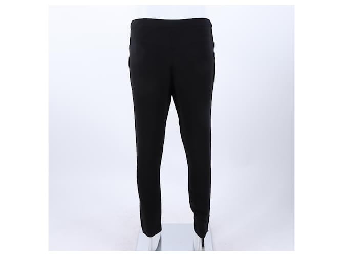 Chanel Pantalones de seda Negro - vista 3