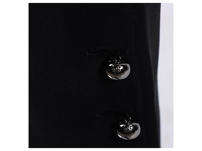 Chanel Pantalones de seda Negro - vista 4
