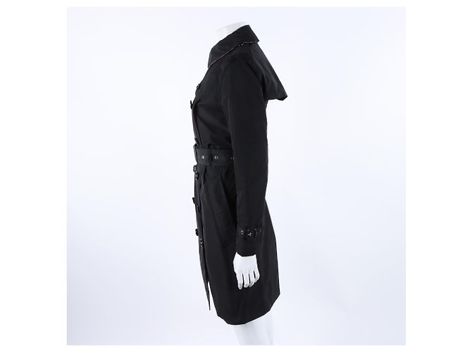 Gabardina Burberry Negro - vista 2