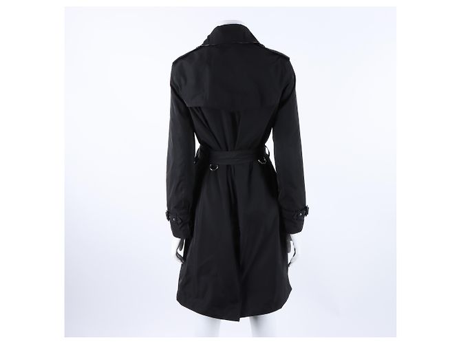 Gabardina Burberry Negro - vista 3