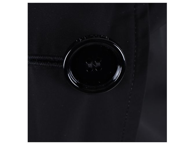 Gabardina Burberry Negro - vista 4