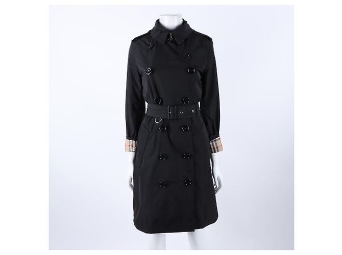 Gabardina Burberry Negro - vista 5
