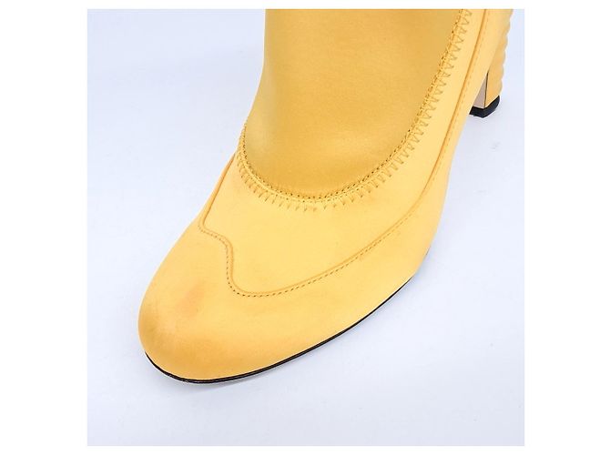 Botas Fendi Amarillo - vista 5