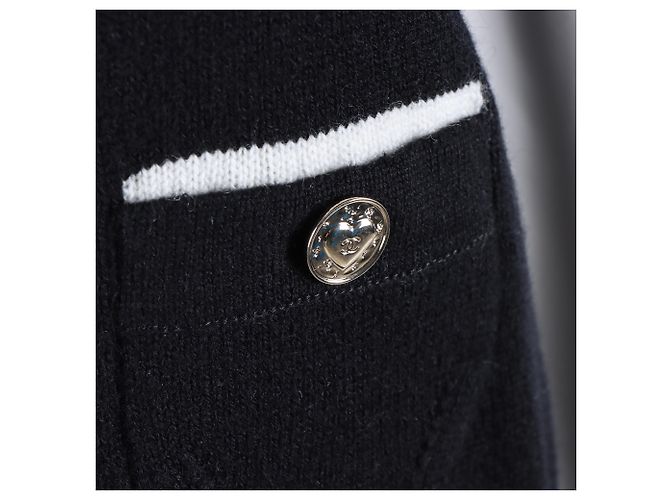 Vestido de punto sin mangas Chanel Negro - vista 4