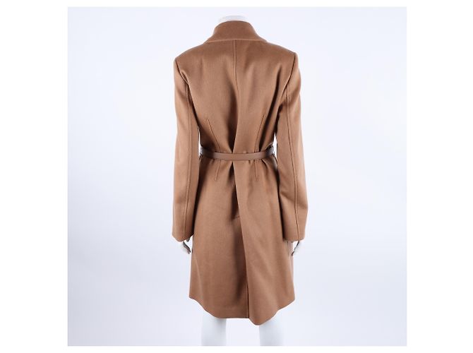 Abrigo de cachemira Burberry Castaño - vista 4