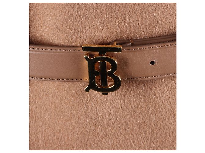 Abrigo de cachemira Burberry Castaño - vista 5