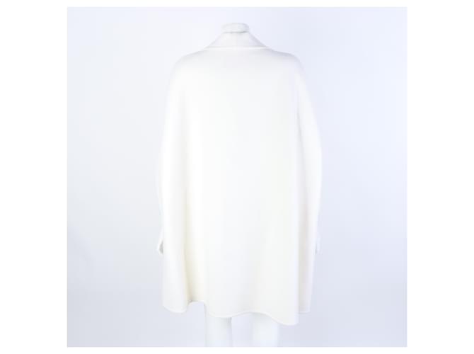 Capa Abrigo Valentino Blanco - vista 3
