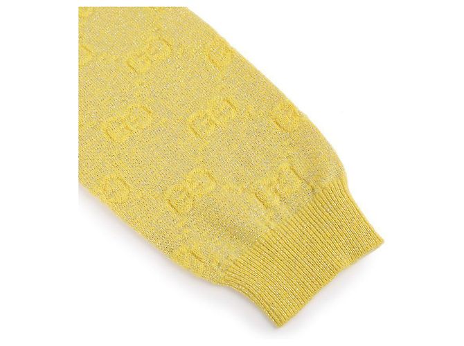 Gucci Punto de lana Amarillo - vista 6