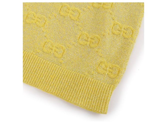 Gucci Punto de lana Amarillo - vista 7