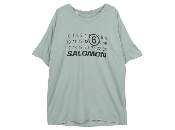 Maison Martin Margiela Nahtloses T-Shirt Grün - Ansicht 3