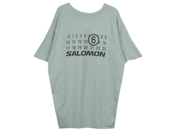 Maison Martin Margiela Nahtloses T-Shirt Grün - Ansicht 4