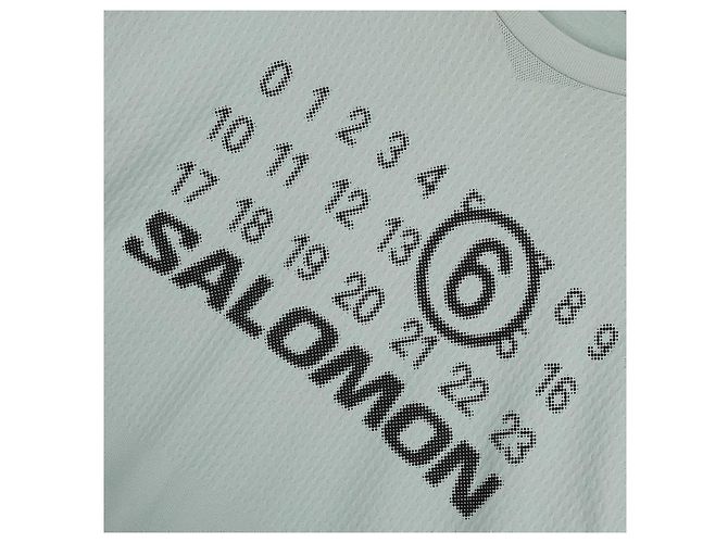 Maison Martin Margiela Nahtloses T-Shirt Grün - Ansicht 9