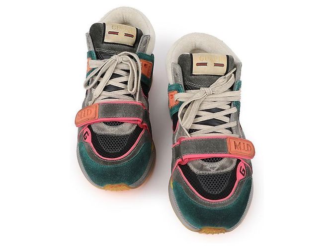 Gucci Ultra Face Mid-Top Sneakers - view 4