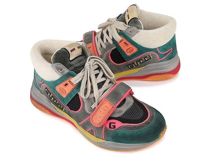 Gucci Ultra Face Mid-Top Sneakers - view 5