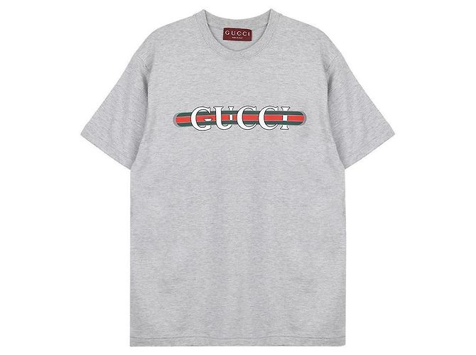 Gucci Camiseta de jersey de algodón con detalle impreso: - vista 3