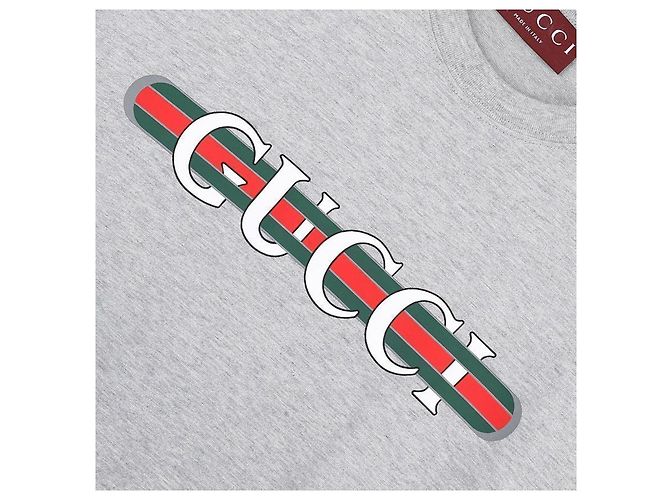 Gucci Camiseta de jersey de algodón con detalle impreso: - vista 6