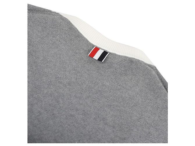 Thom Browne Suéter de algodão Hector Marrom - vista 6