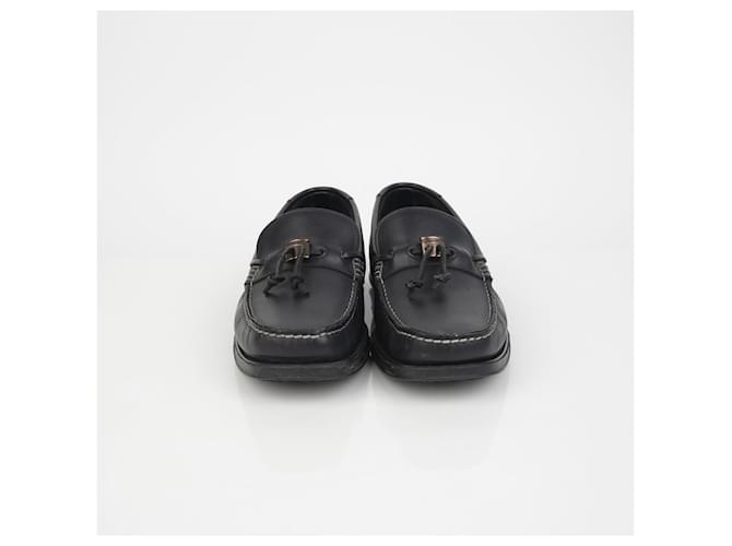 Salvatore Ferragamo Mocassino con stringhe Nero - vista 3