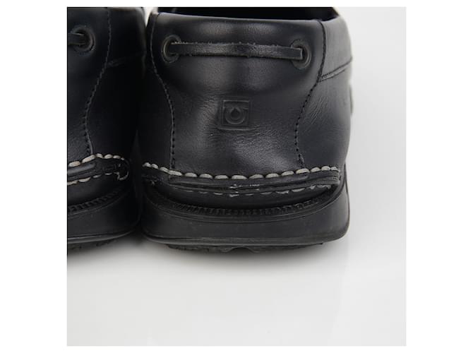 Salvatore Ferragamo Mocassino con stringhe Nero - vista 6