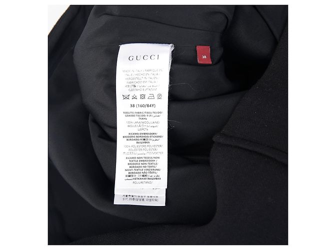 Gucci Talla del vestido de crepé - vista 11