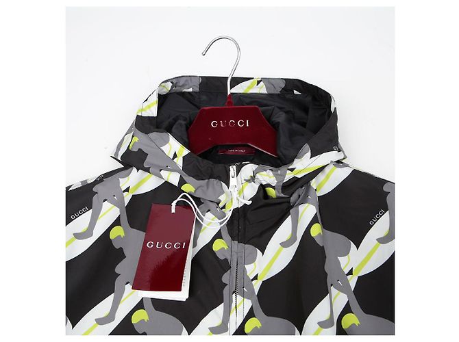 Gucci Technische Windjacke Größe Braun - Ansicht 3