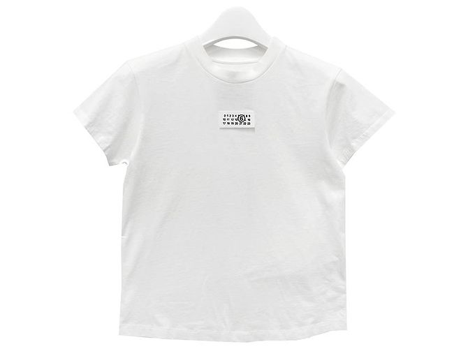 Maison Martin Margiela T-shirt a maniche corte con logo numero Bianco - vista 10