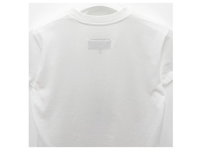 Maison Martin Margiela T-shirt a maniche corte con logo numero Bianco - vista 13