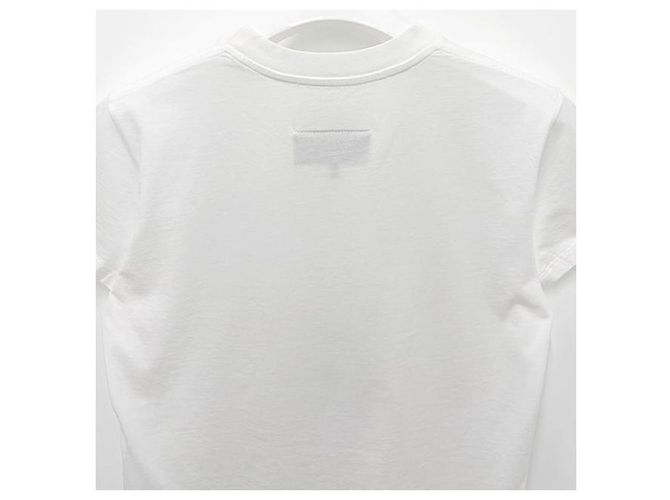 Maison Martin Margiela T-shirt a maniche corte con logo numero Bianco - vista 4