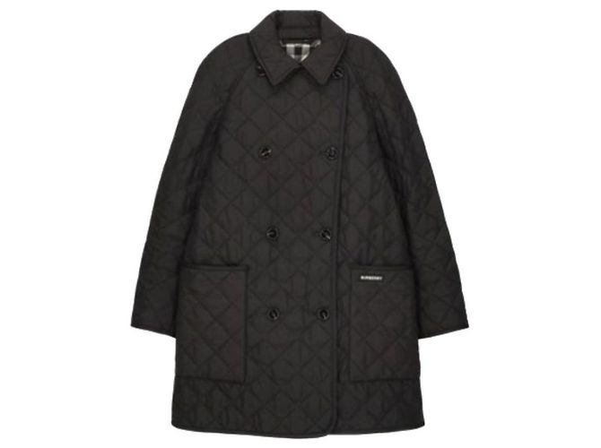 Burberry Giacca Lunga Trapuntata per Donne - vista 2