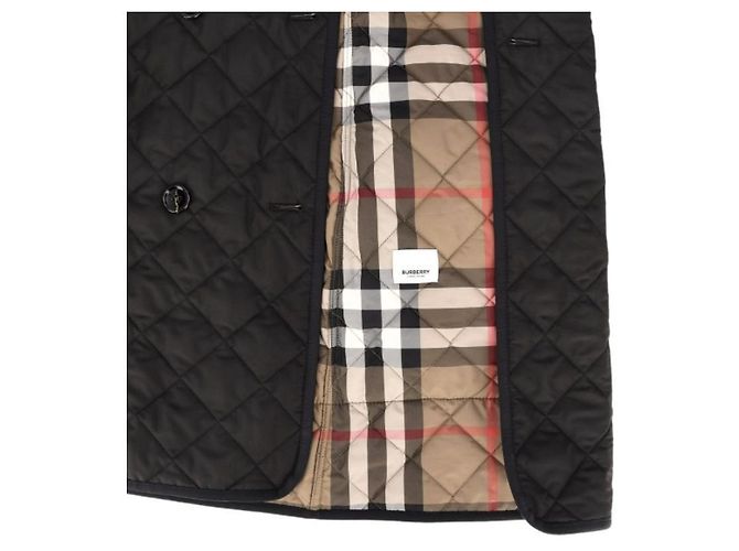 Burberry Giacca Lunga Trapuntata per Donne - vista 7