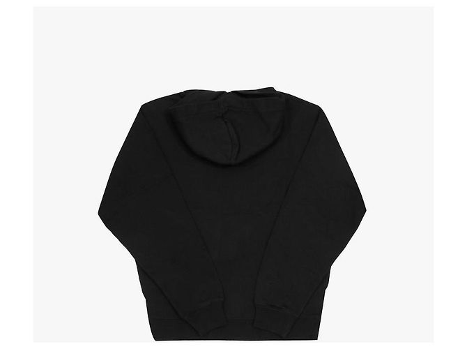 Jacquemus Moletom com capuz e logo Preto - vista 5
