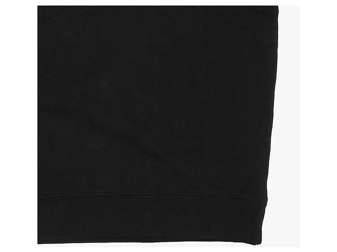 Jacquemus Moletom com capuz e logo Preto - vista 9