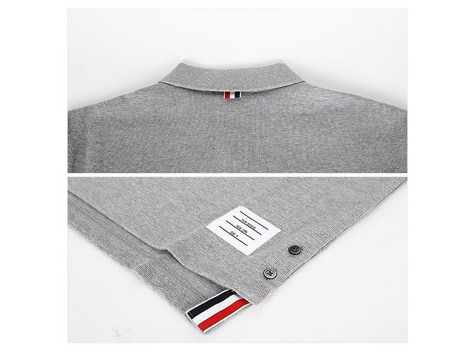 Thom Browne Polo mit kurzen Ärmeln Braun - Ansicht 11
