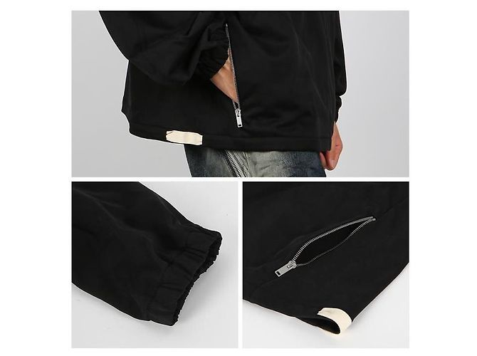 Jil Sander Technischer Baumwoll-Hoodie Schwarz - Ansicht 6