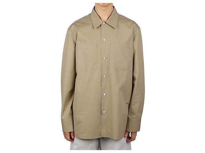 Jil Sander Camisa Marrom - vista 6