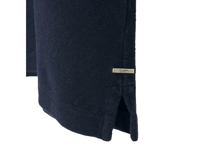 Louis Vuitton T-shirt a maniche corte con tasca Monogram Signature Navy Blu - vista 7