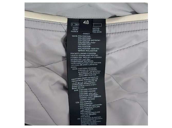 Tom Ford Giacca bomber imbottita grigia da uomo Biard di lusso - vista 11