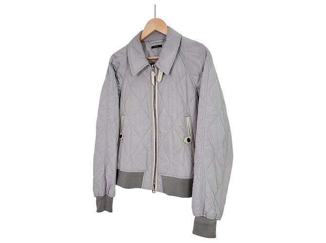 Tom Ford Giacca bomber imbottita grigia da uomo Biard di lusso - vista 2