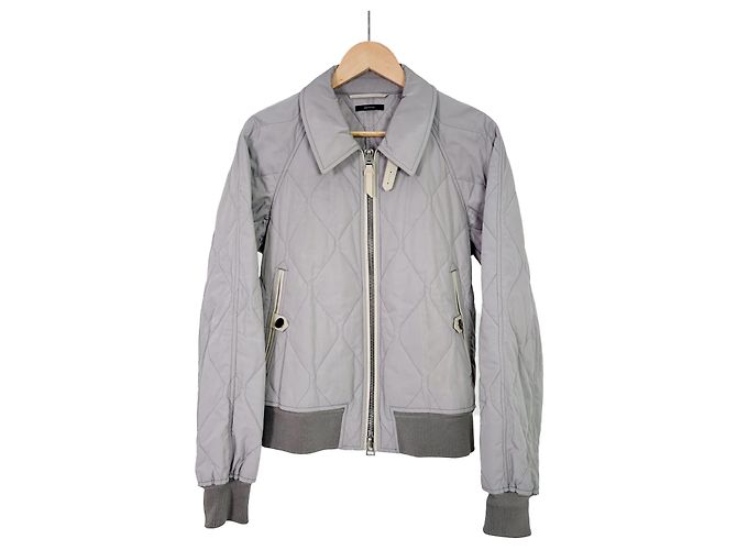 Tom Ford Giacca bomber imbottita grigia da uomo Biard di lusso - vista 3