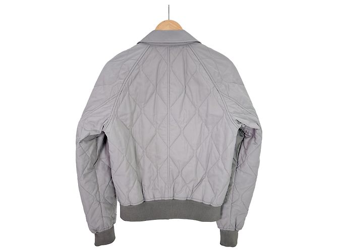 Tom Ford Giacca bomber imbottita grigia da uomo Biard di lusso - vista 4