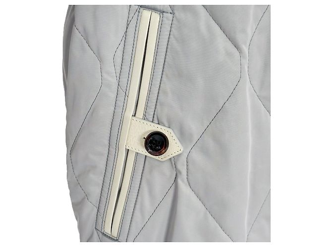 Tom Ford Giacca bomber imbottita grigia da uomo Biard di lusso - vista 9