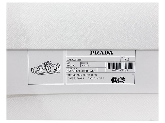 Prada Collection Rinalyn Basse Blanche Adidas - vue 13