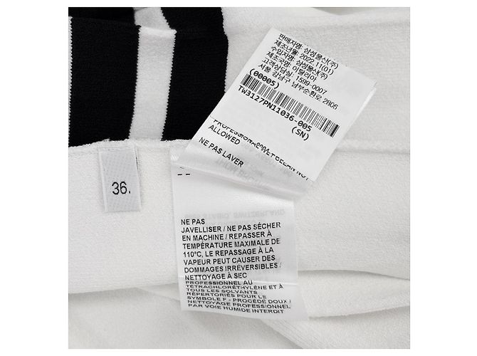 Falda mini plisada Milano Stitch para mujer Thom Browne blanca Blanco - vista 12