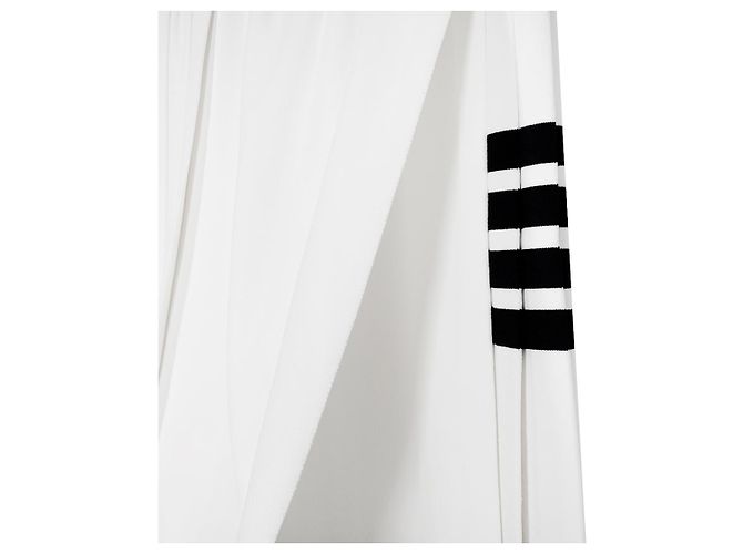 Falda mini plisada Milano Stitch para mujer Thom Browne blanca Blanco - vista 8