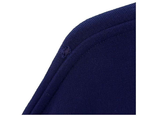 Oversized Sweatshirt mit Ton Full Neck Logo für Herren von Acne Studios - Marineblau - Ansicht 6