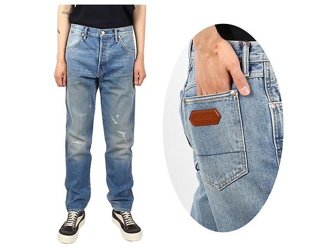 Tom Ford Denim sagomato Blu - vista 6