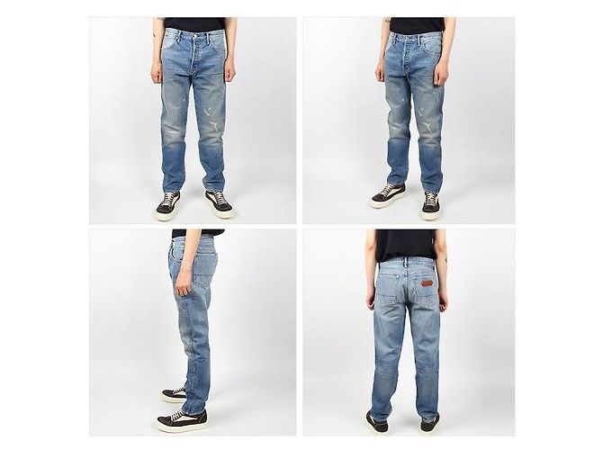 Tom Ford Denim sagomato Blu - vista 7