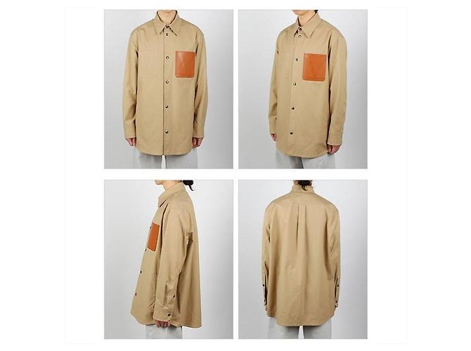 Valentino Giacca Camicia Garavani Marrone - vista 8