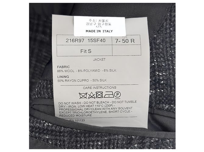 Tom Ford Giacca blazer in lana e seta a quadri per uomo Marrone - vista 8