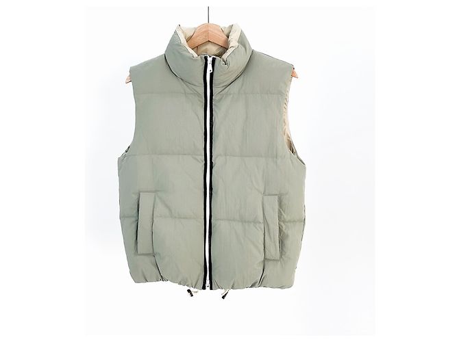 Chaleco acolchado con cremallera Monili para mujer Brunello Cucinelli verde - vista 2